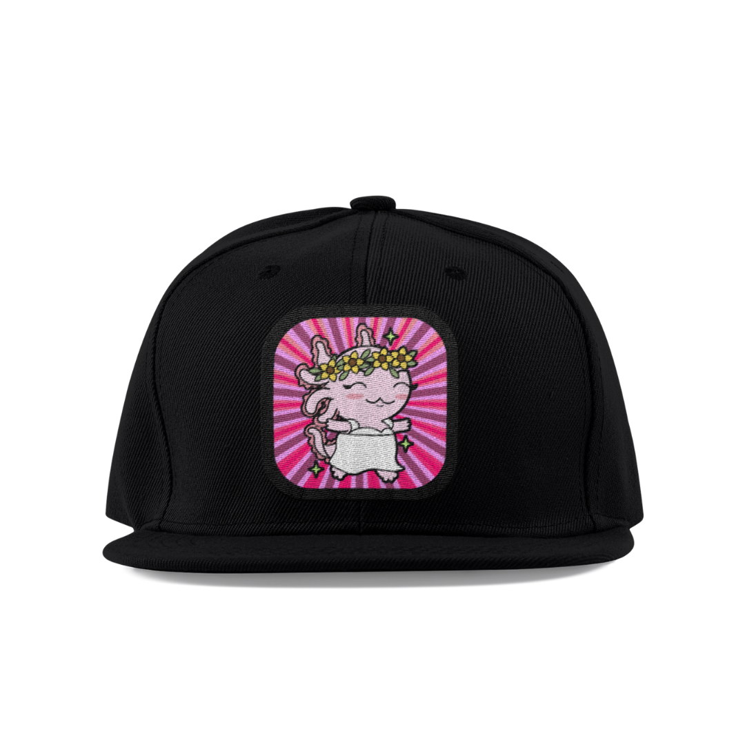Gorra Unisex Plana Axolotzin Horoscopos Virgo Ajolote