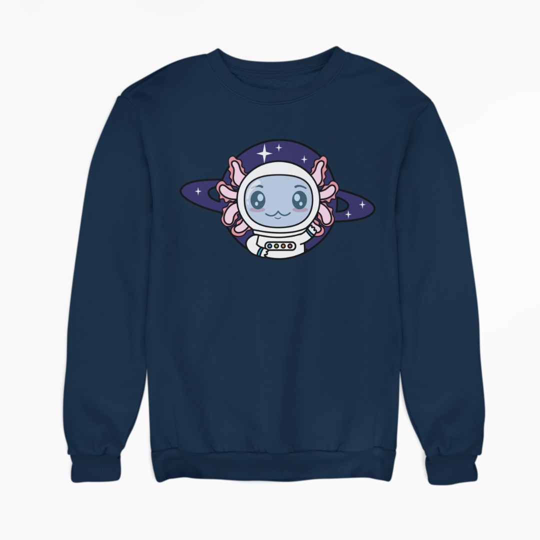 Sudadera Axolotzin Universo Ajolote Unisex