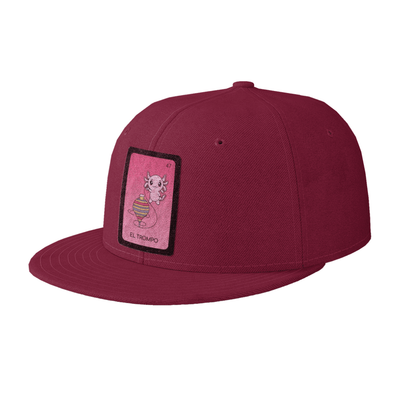 Gorra Unisex Plana Axoloteria El Trompo Ajolote