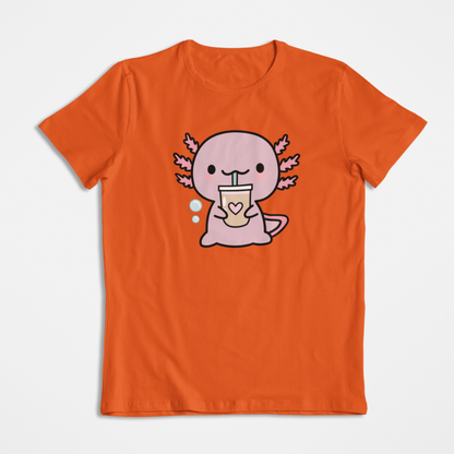 Playera Ajolote Bebiendo Xo The Monster