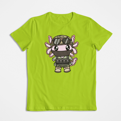 Playera Axolotzin Militar Ajolote