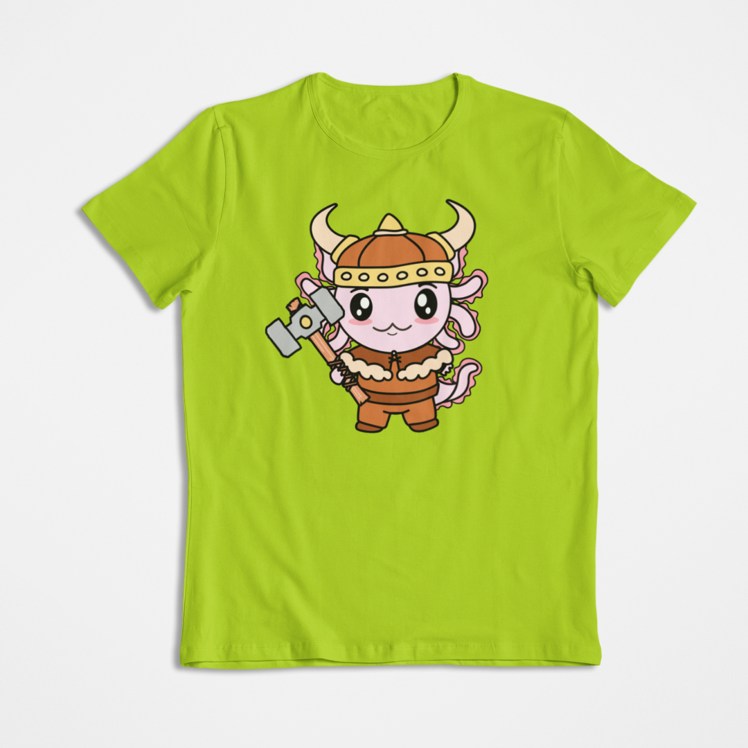 Playera Axolotzin Vikingo Ajolote