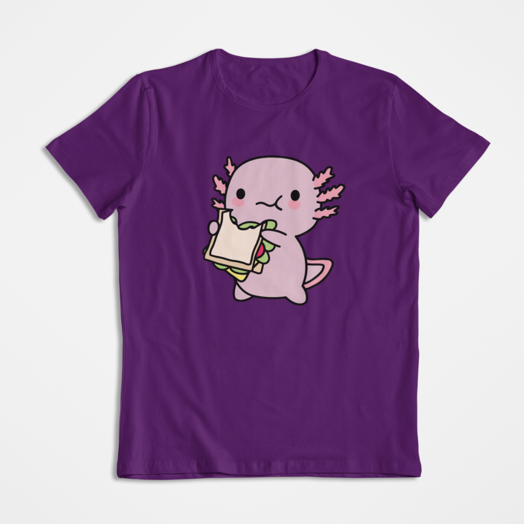 Playera Ajolote Almorzando Xo The Monster