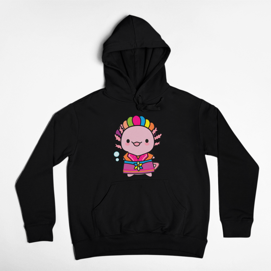 Hoodie Ajolote Mexicana Xo The Monster