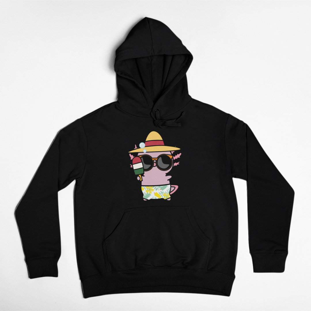 Hoodie Ajolote Playero Xo The Monster