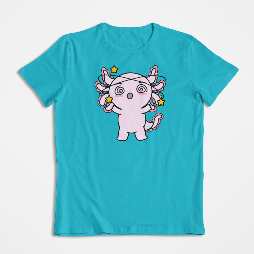 Playera Axolotzin Mareado Ajolote