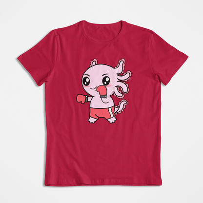 Playera Axolotzin Boxeador Ajolote
