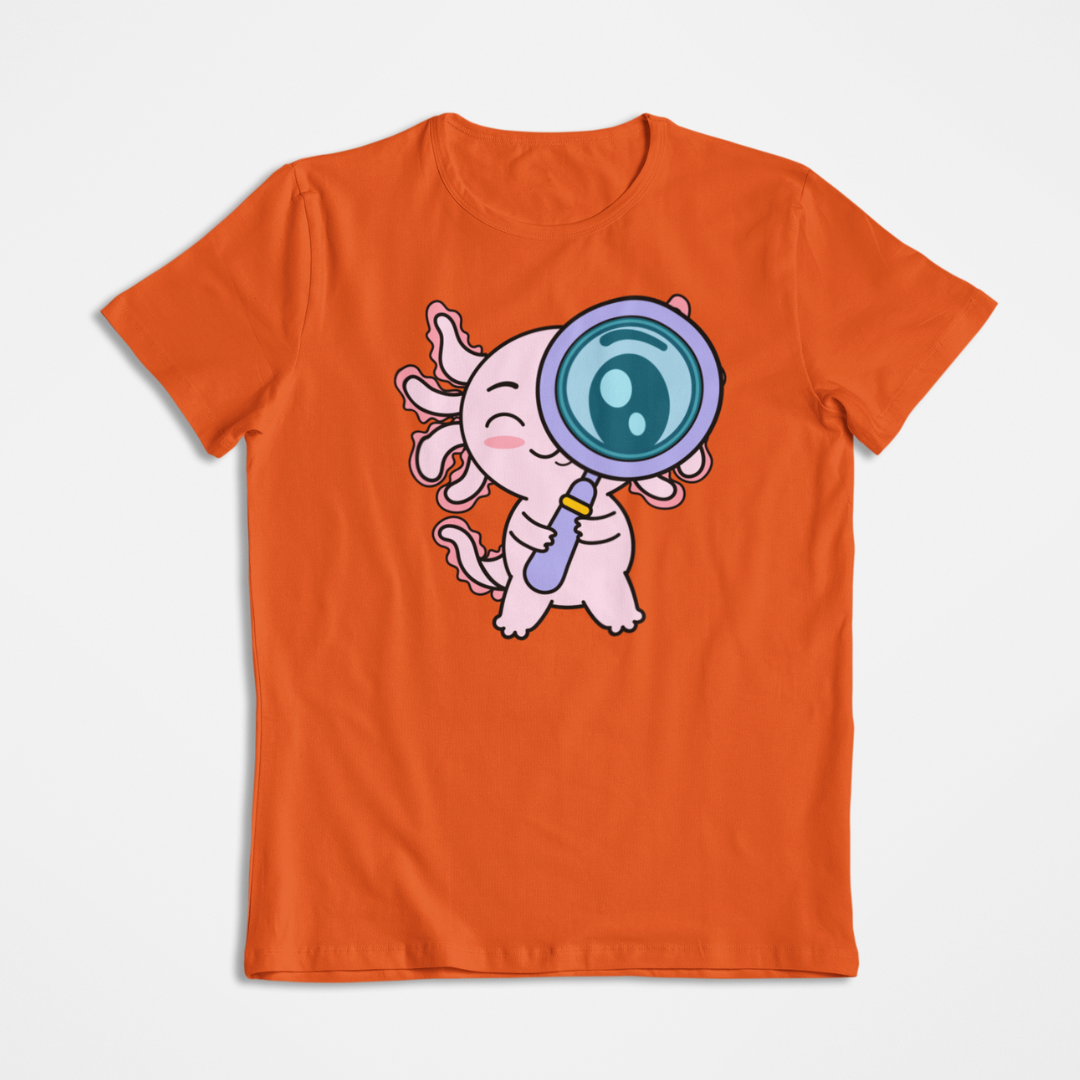Playera Axolotzin Curioso Ajolote