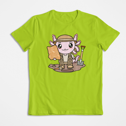 Playera Axolotzin Arqueologo Ajolote