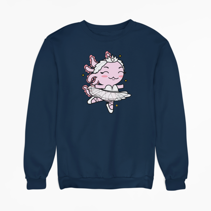 Sudadera Axolotzin Bailarina De Ballet Ajolote Unisex