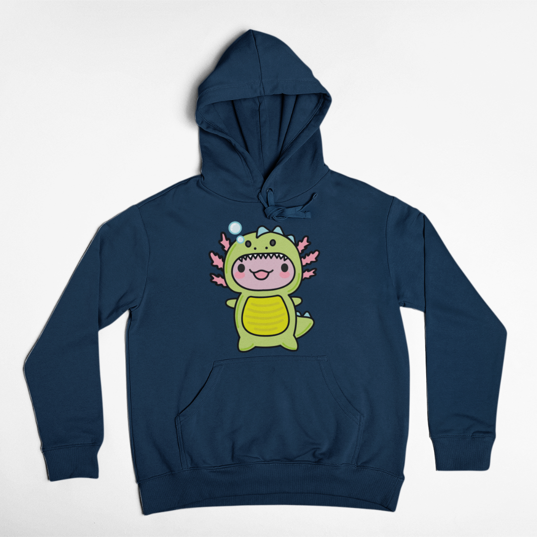 Hoodie Ajolote Dino Xo The Monster Unisex