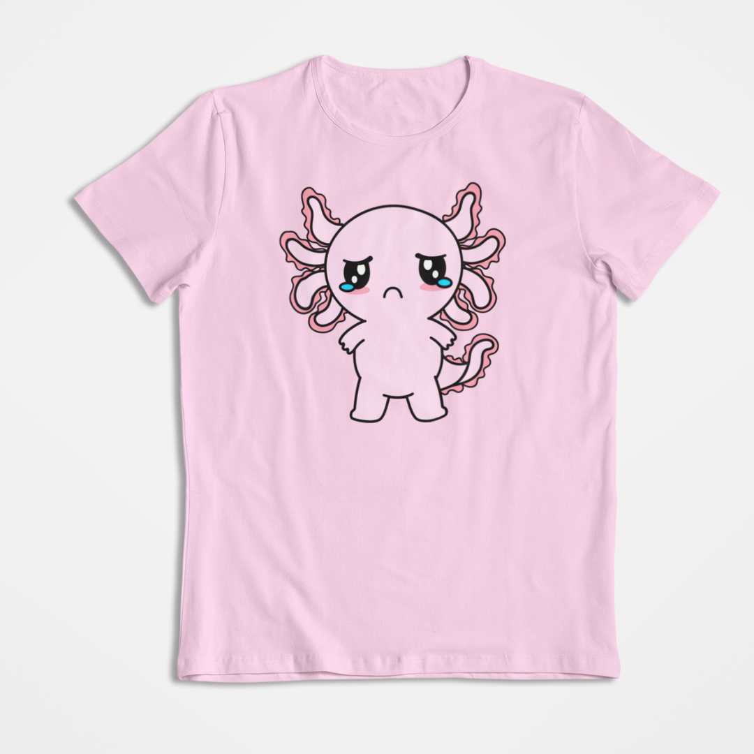 Playera Axolotzin Triste Ajolote