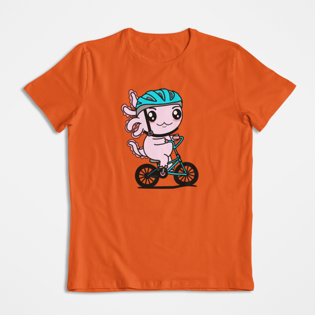 Playera Axolotzin Ciclista Ajolote