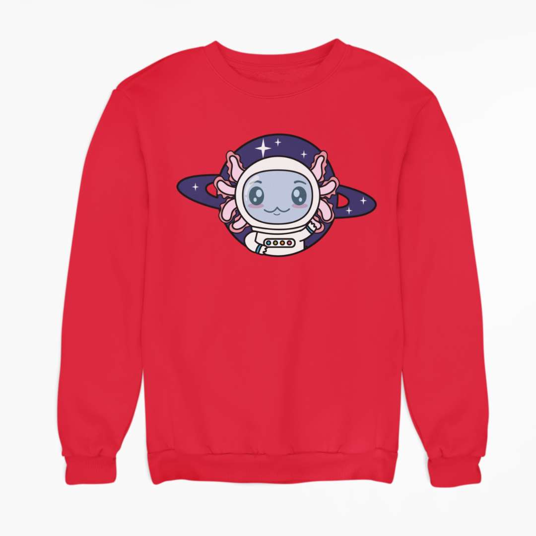 Sudadera Axolotzin Universo Ajolote Unisex