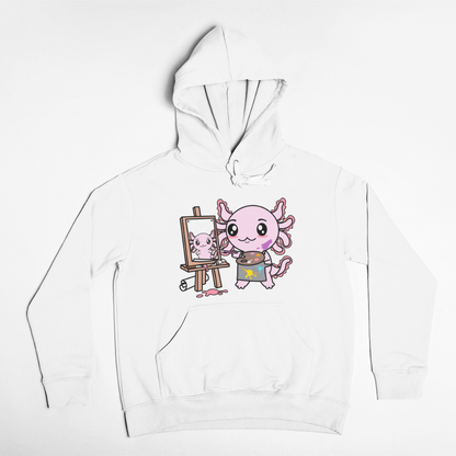 Hoodie Axolotzin Autorretrato Ajolote Unisex