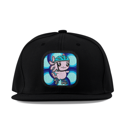 Gorra Unisex Plana Axolotzin Patinador