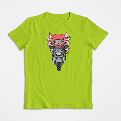 Playera Axolotzin Motoneta Ajolote