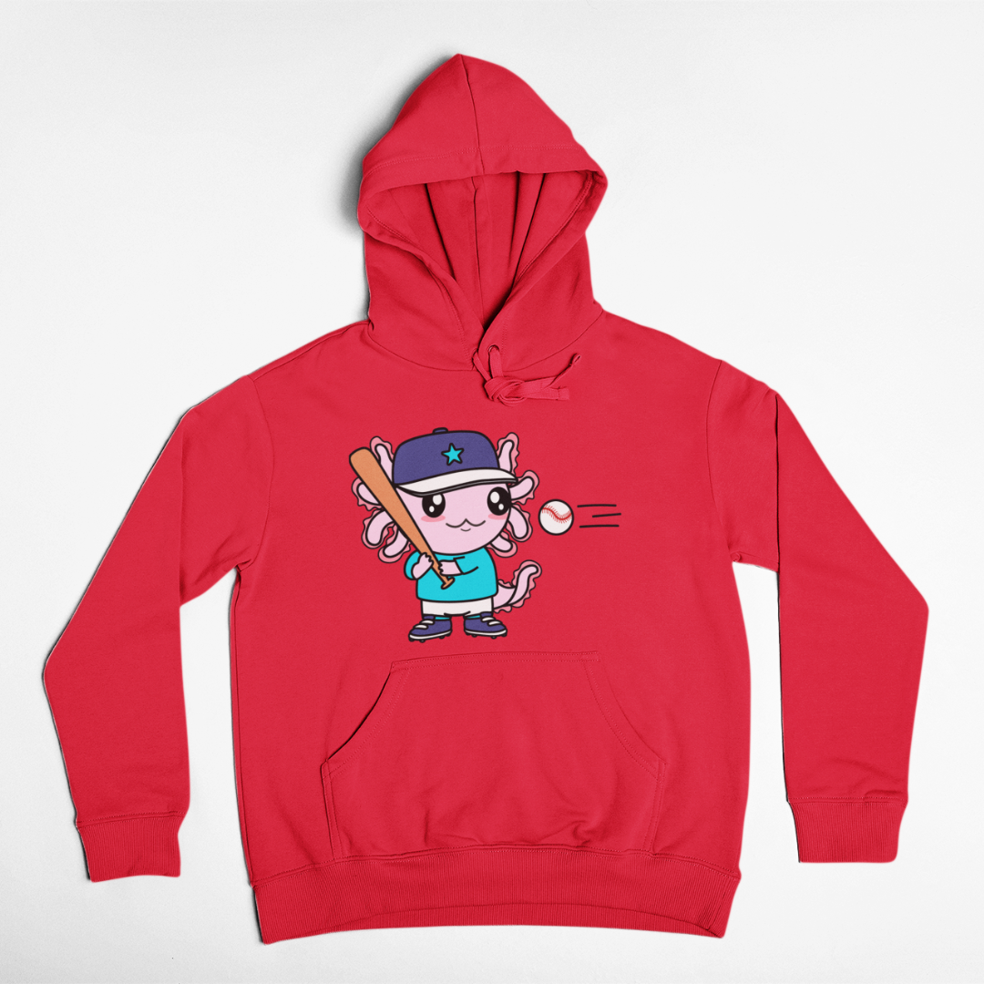 Hoodie Axolotzin Beisbolista Ajolote Unisex