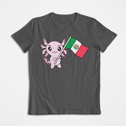 Playera Axolotzin Bandera Ajolote