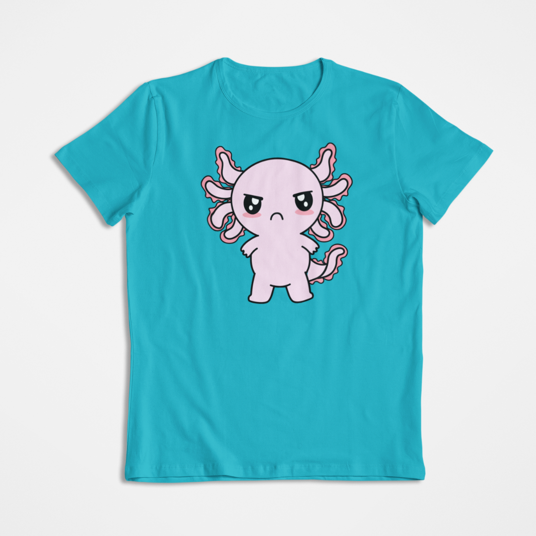 Playera Axolotzin Enojado Ajolote