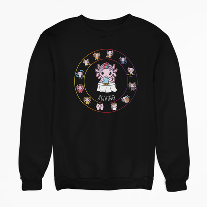 Sudadera Horóscopos Adivino Axolotzin Ajolote Unisex