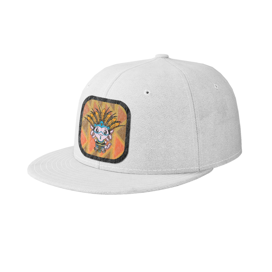 Gorra Unisex Plana Axolotzin Danzante