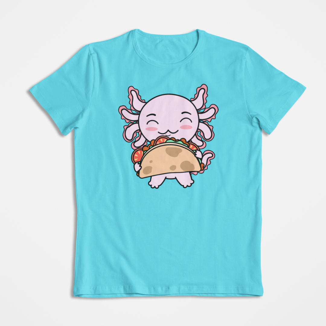Playera Axolotzin Taco Ajolote