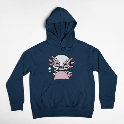 Hoodie Ajolote Plateado Xo The Monster
