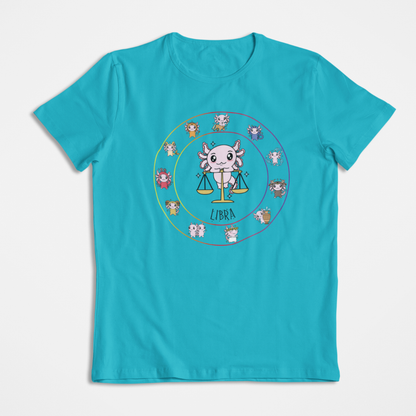 Playera Horoscopos Libra Axolotzin Ajolote