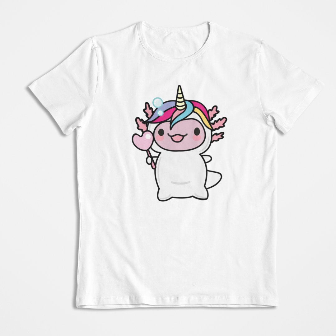 Playera Ajolote Unicornio Xo The Monster