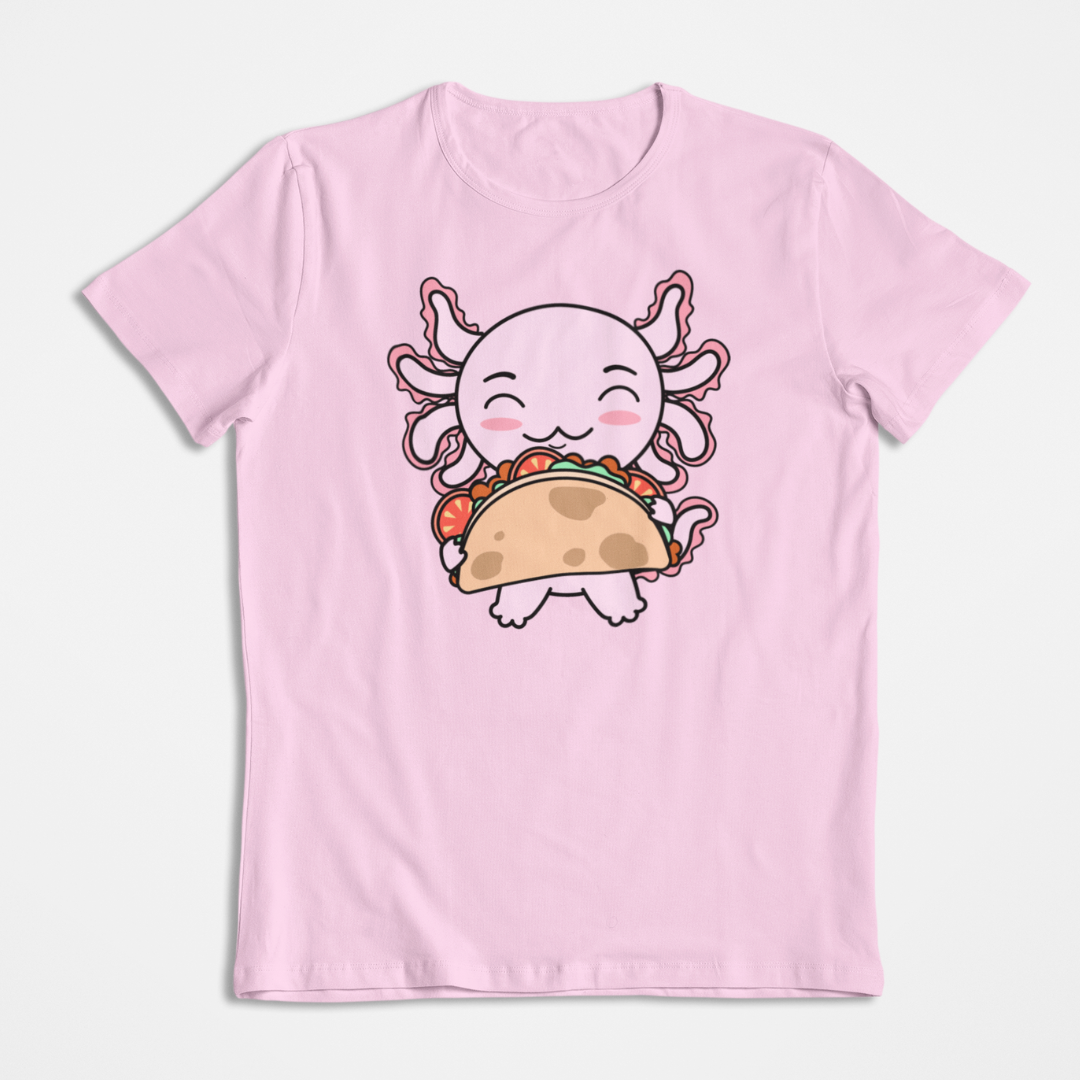 Playera Axolotzin Taco Ajolote