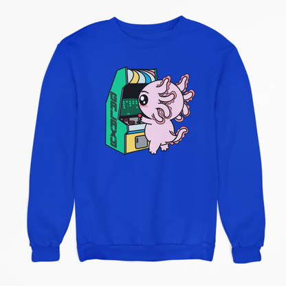 Sudadera Axolotzin Arcade Ajolote Unisex