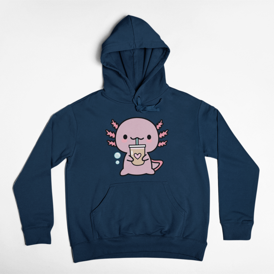 Hoodie Ajolote Bebiendo Xo The Monster