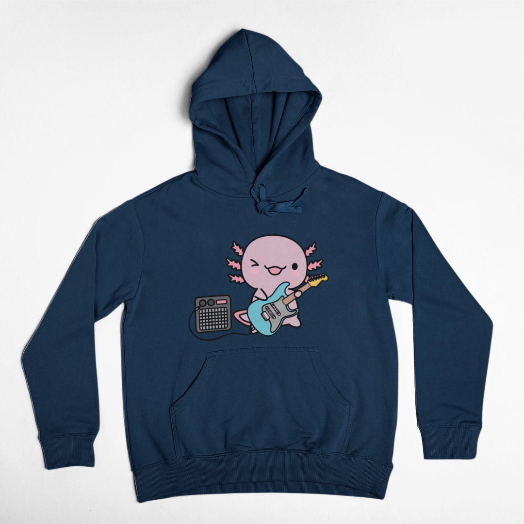 Hoodie Ajolote Guitarrista Xo The Monster