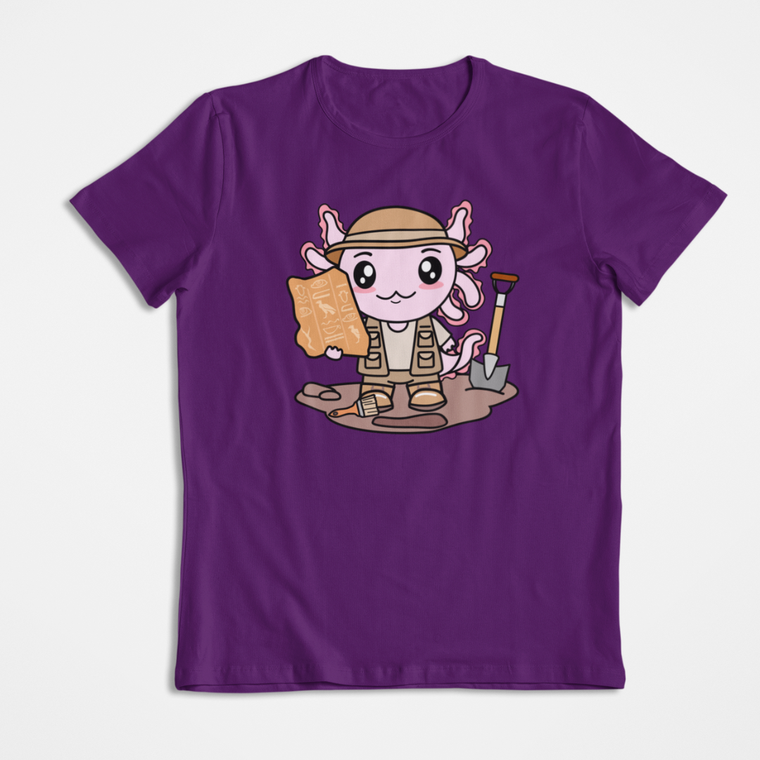 Playera Axolotzin Arqueologo Ajolote
