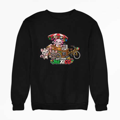 Sudadera Ajolotito Panadero Unisex