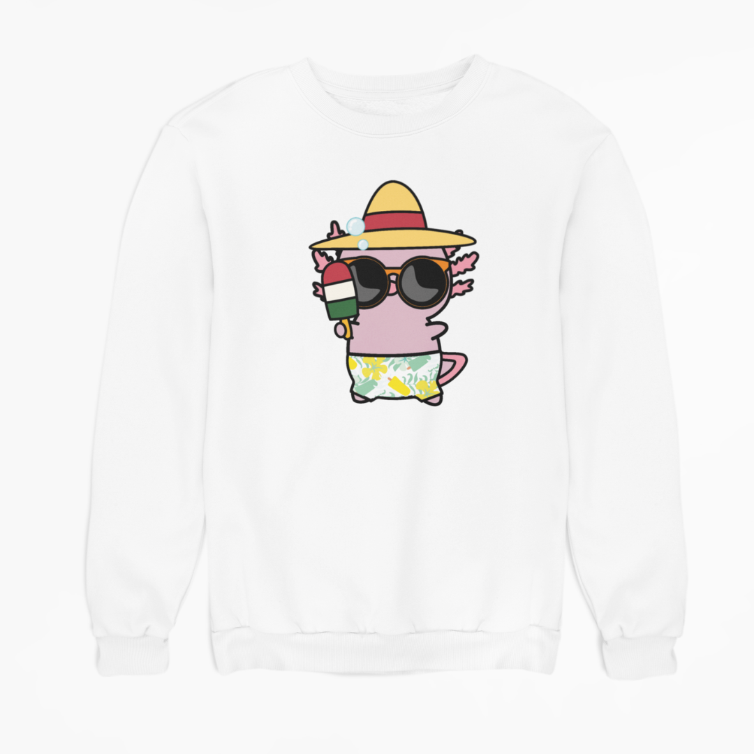 Sudadera Ajolote Playero Xo The Monster