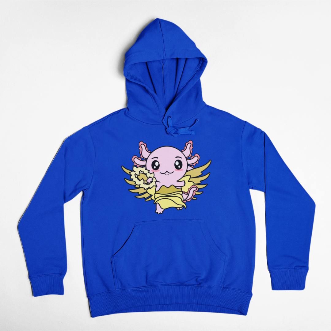 Hoodie Axolotzin Victoria Alada Ajolote Unisex