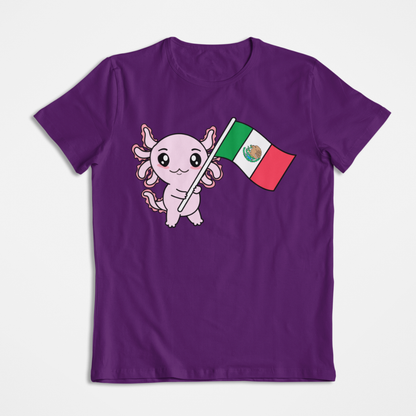 Playera Axolotzin Bandera Ajolote