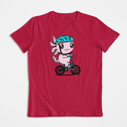 Playera Axolotzin Ciclista Ajolote