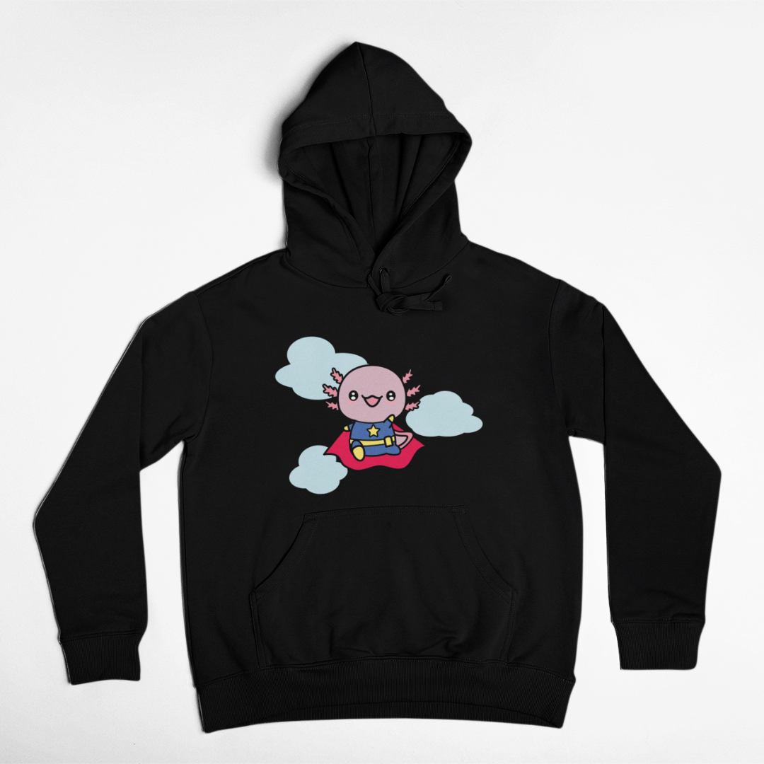 Hoodie Ajolote Super Heroe Xo The Monster