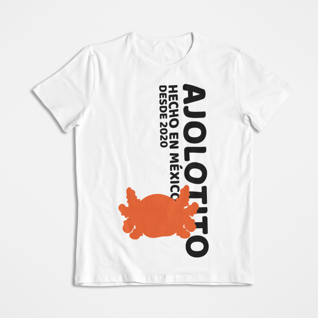 Playera Urbana Ajolotito Hecho En México Desde 2020