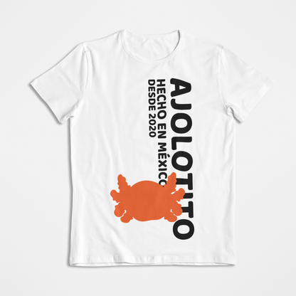 Playera Urbana Ajolotito Hecho En México Desde 2020