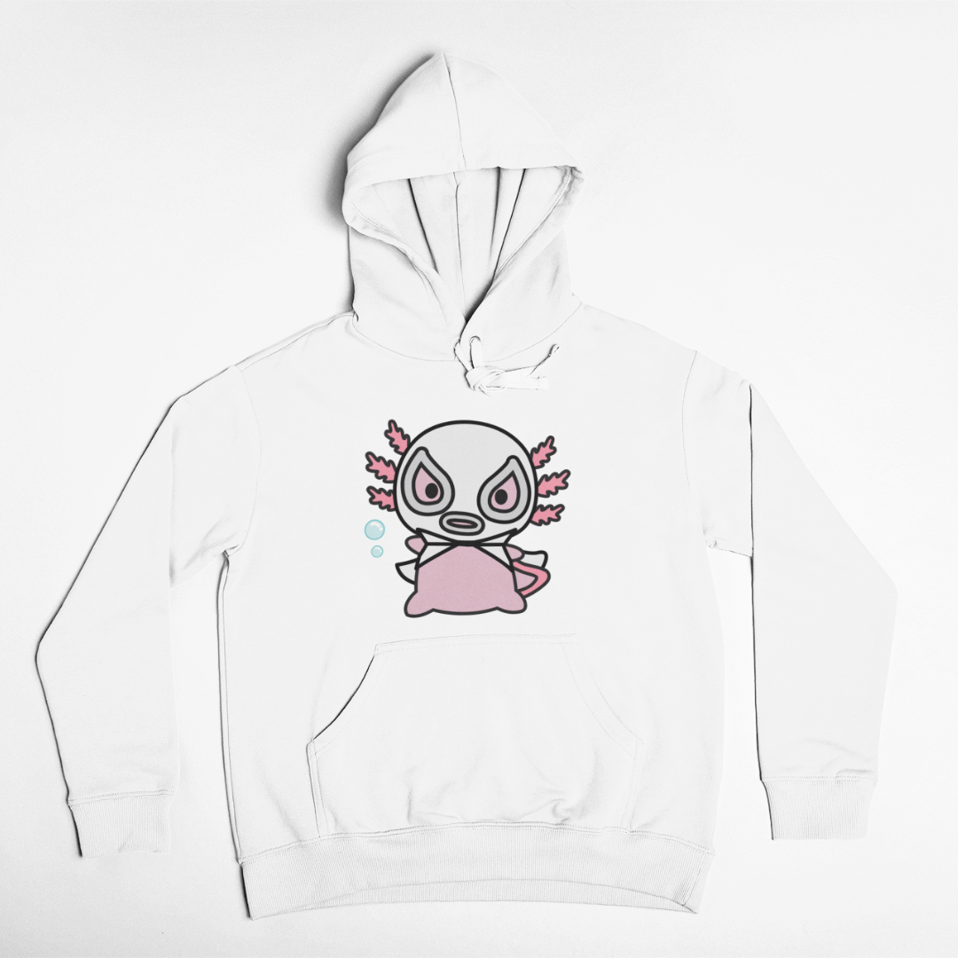 Hoodie Ajolote Plateado Xo The Monster