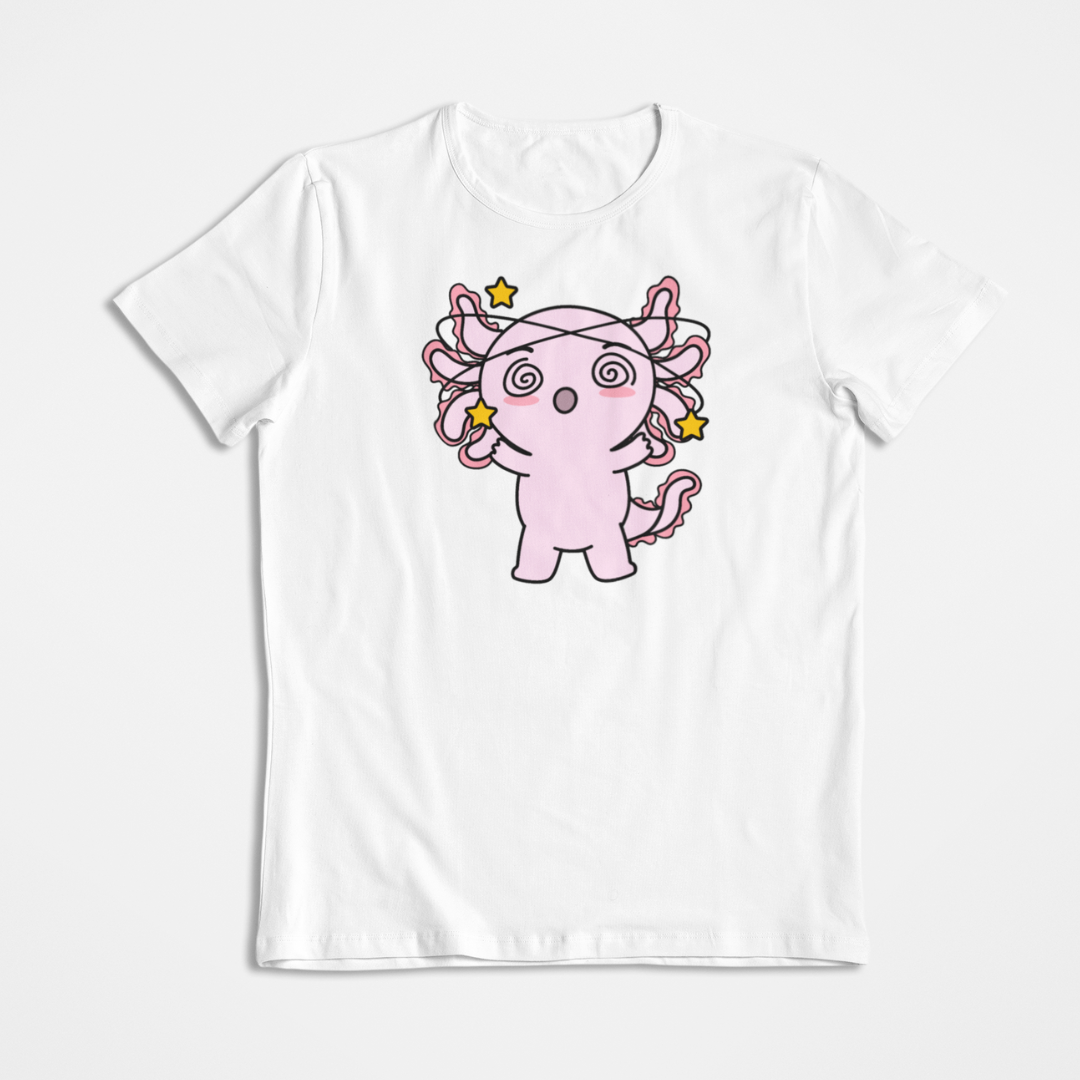 Playera Axolotzin Mareado Ajolote