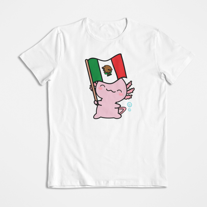 Playera Ajolote Y Su Bandera Xo The Monster