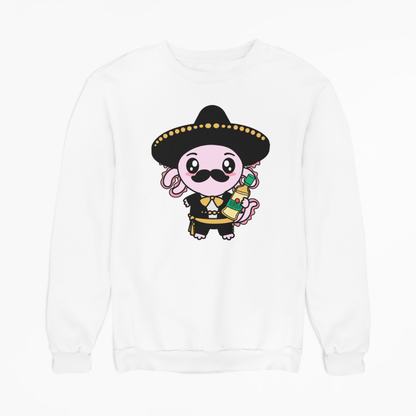 Sudadera Axolotzin Mariachi Ajolote Unisex