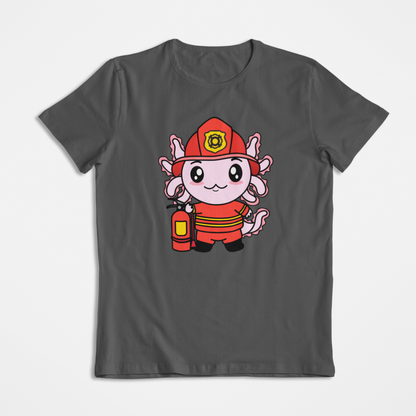 Playera Axolotzin Bombero Ajolote