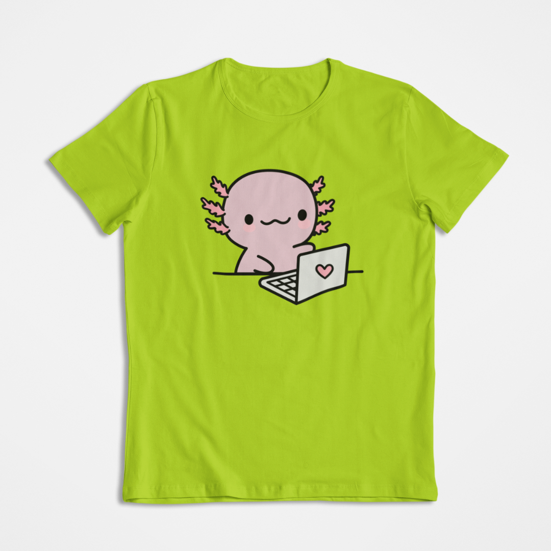 Playera Ajolote Trabajando Xo The Monster