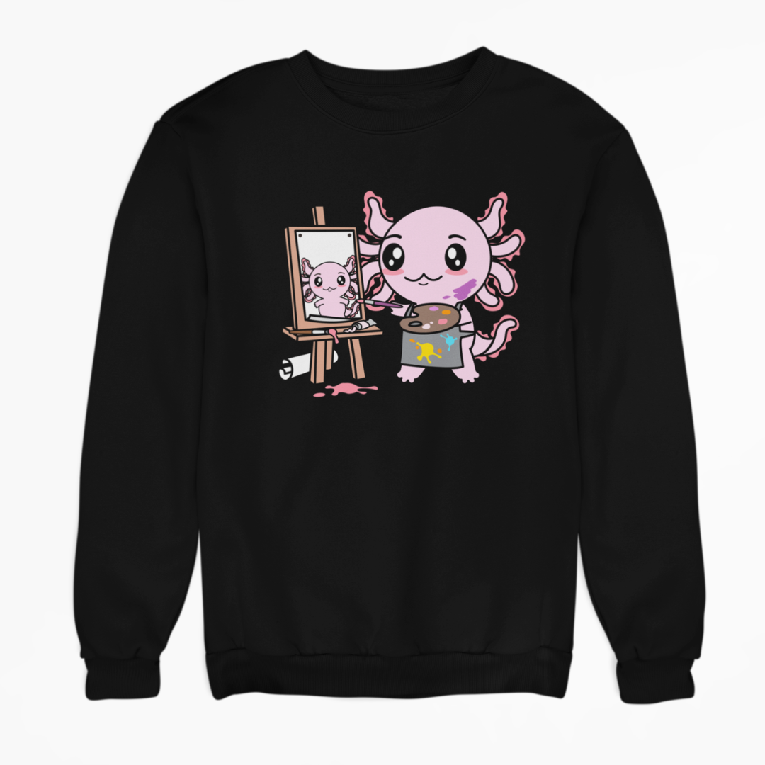 Sudadera Axolotzin Autorretrato Ajolote Unisex